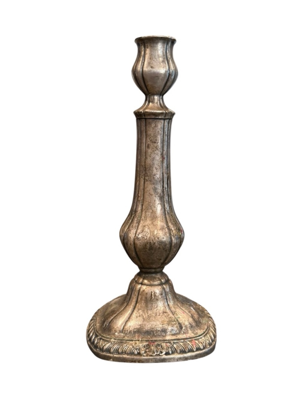 Gorham antique EPNS candlestick holder Y1132 1087 grams 1800s READ